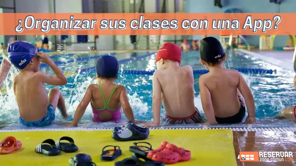 app Sports facility schedule reservations reservar zona comun