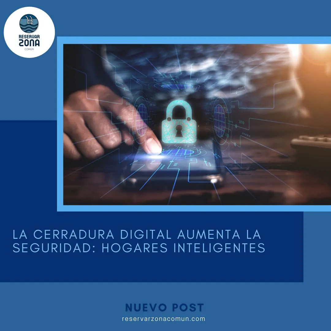 the digital lock guarantees home security